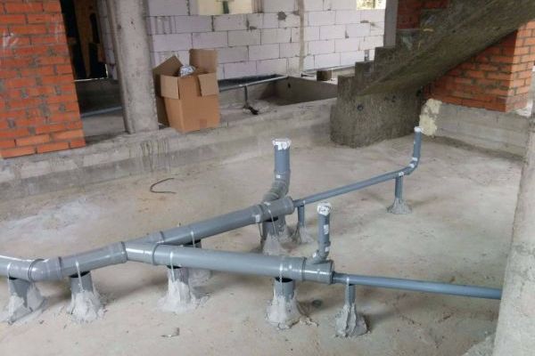 Канализация частного дома в Киеве