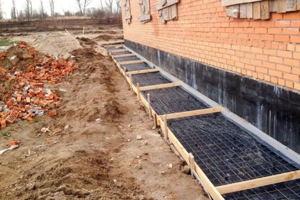 Бетонирование отмостки Киев